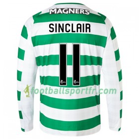 Tenue Celtic Glasgow Sinclair 11 Domicile 2018-2019 Maillot de Foot ML